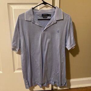 Light blue polo t-shirt